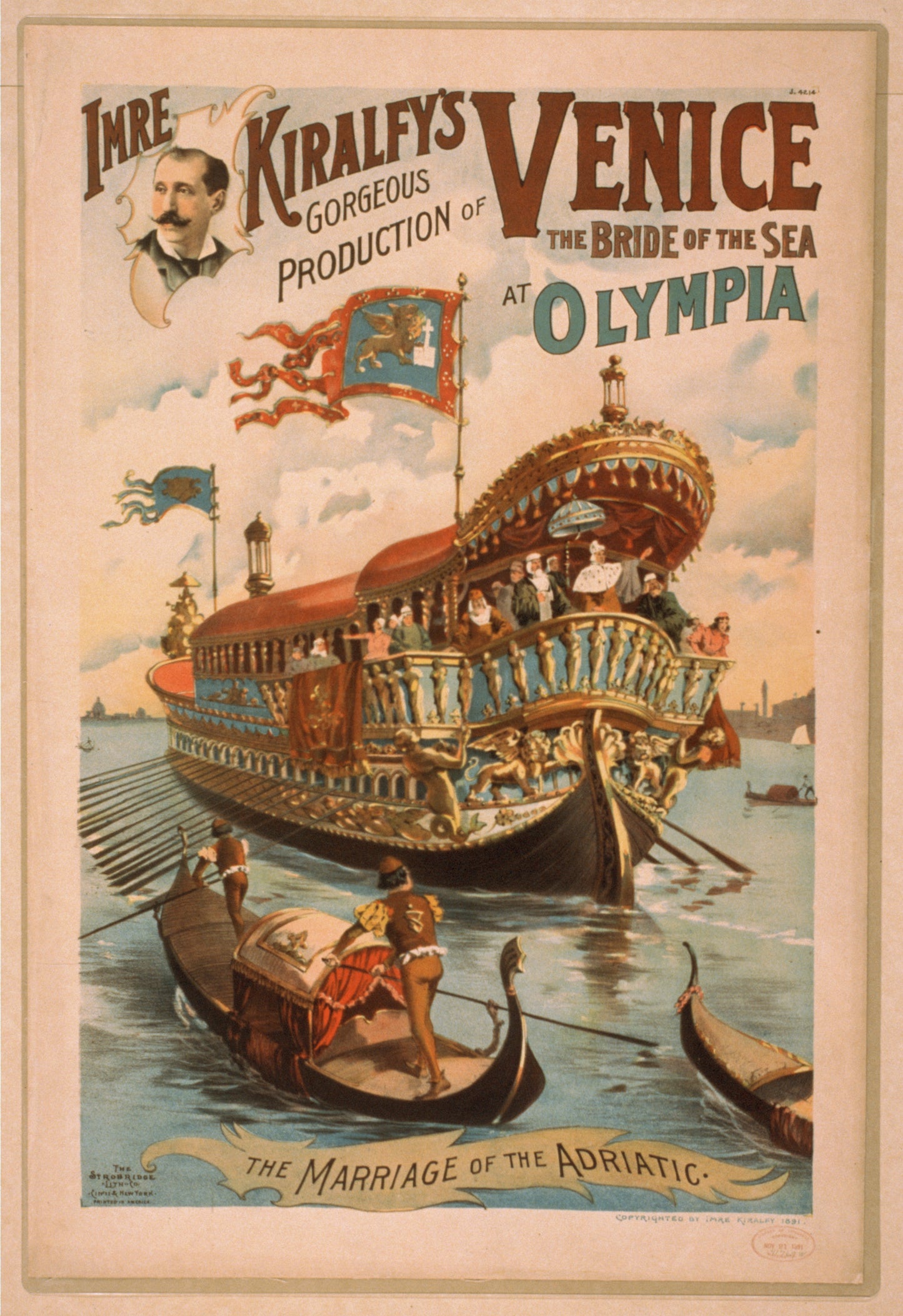 Imre Kiralfy's Gorgeous Production of Venice 1891