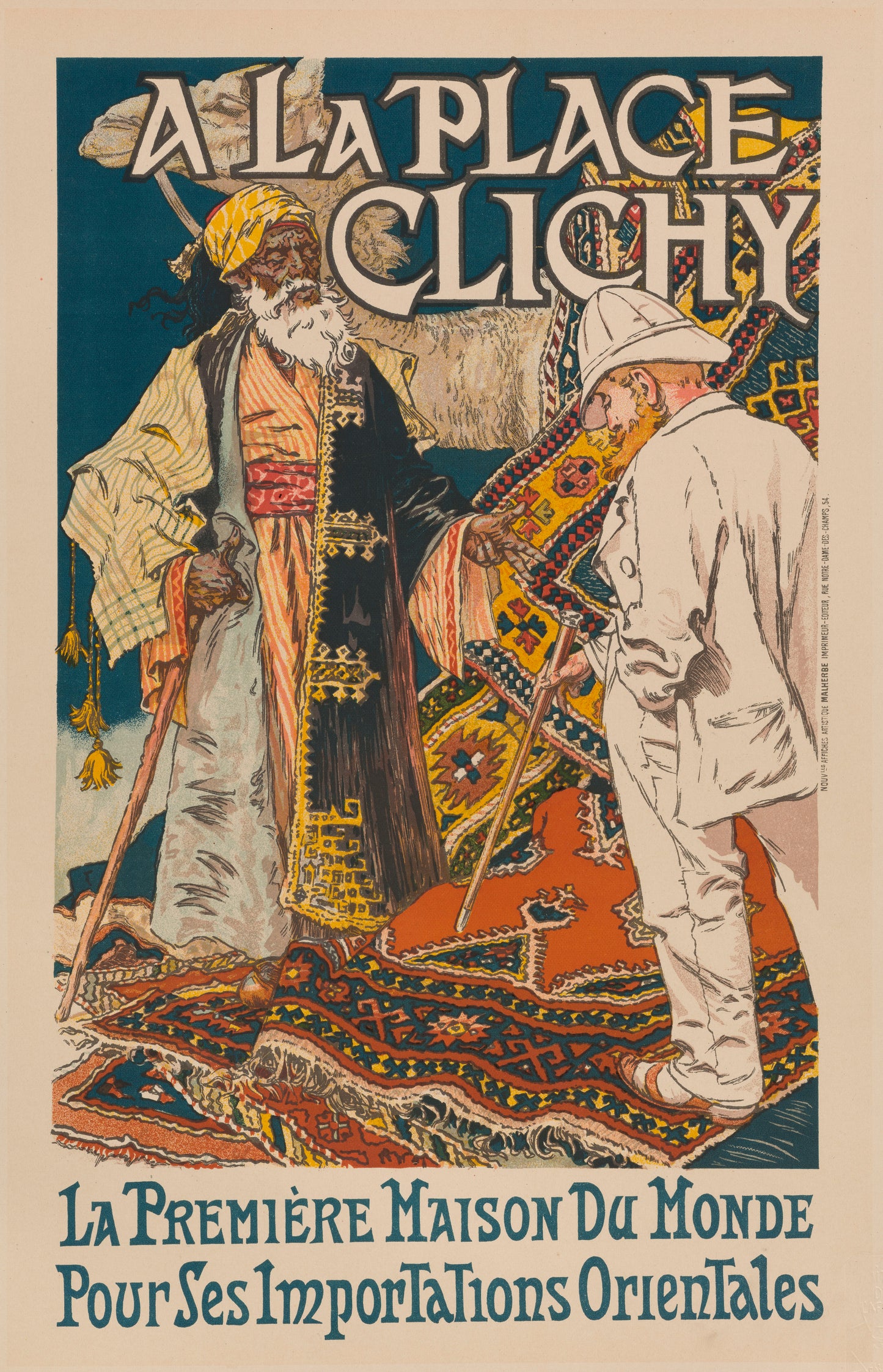 A la Place de Clichy 1900