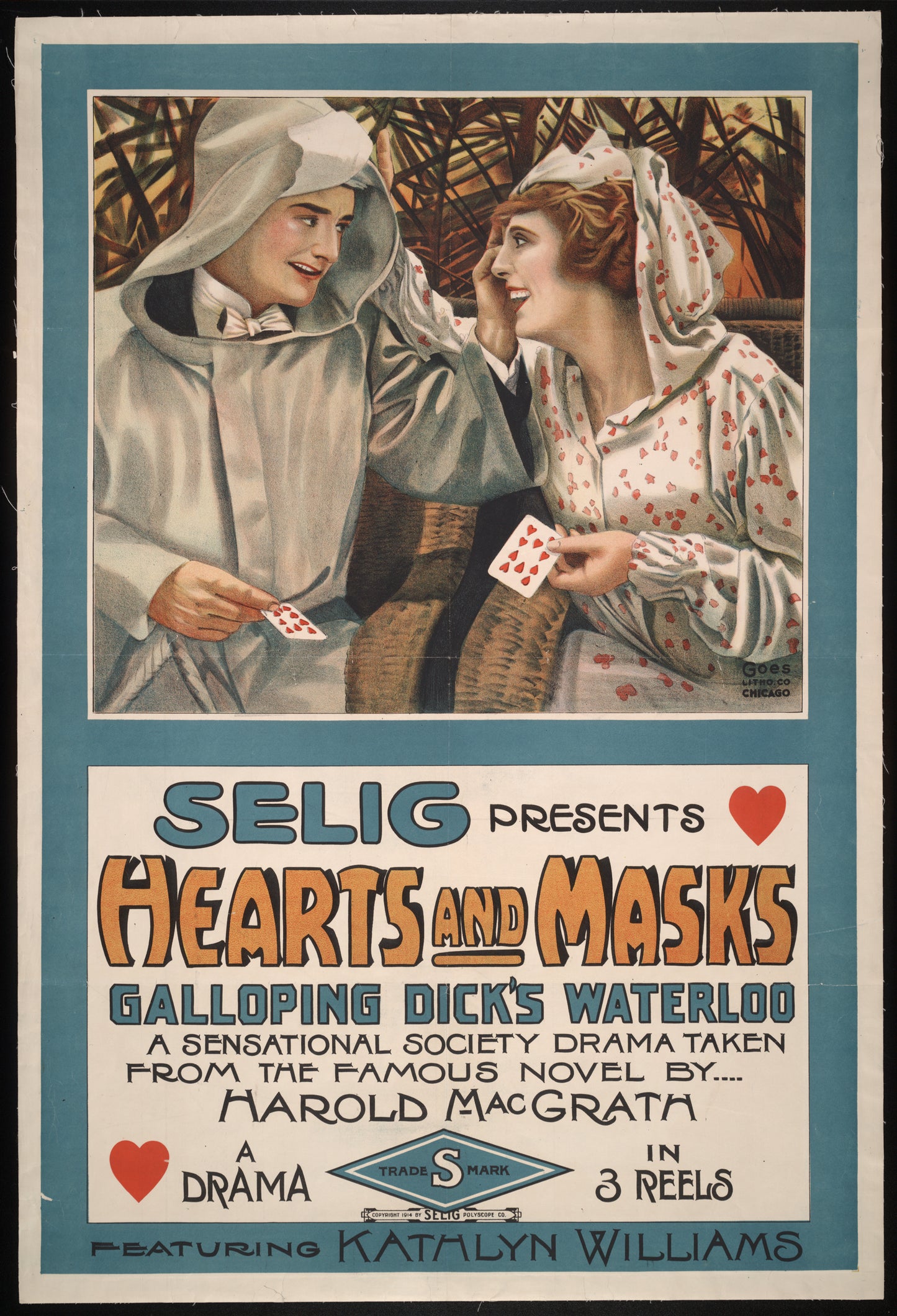 Hearts and Masks 1914
