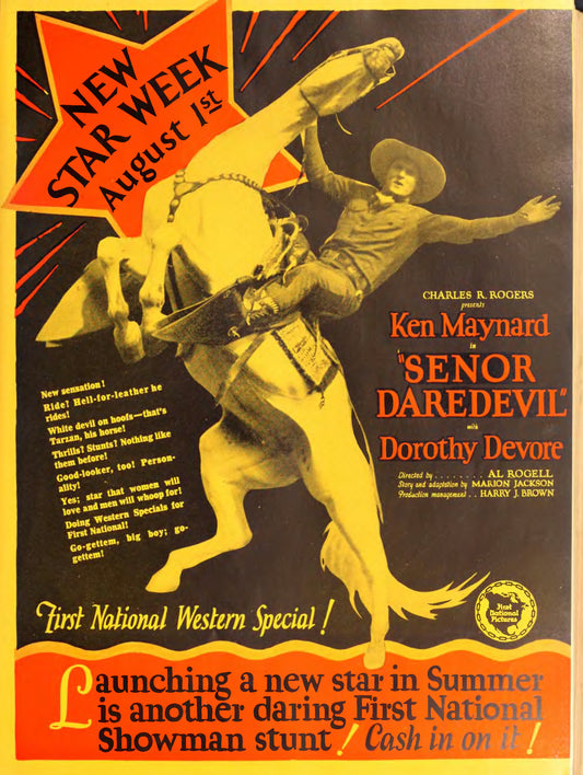 Señor Daredevil  1926