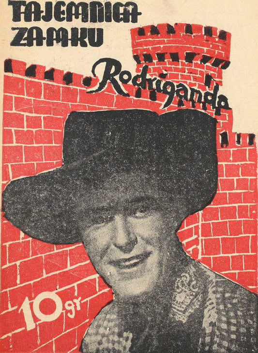 Tajemnica zamku Rodriganda okładka 1938