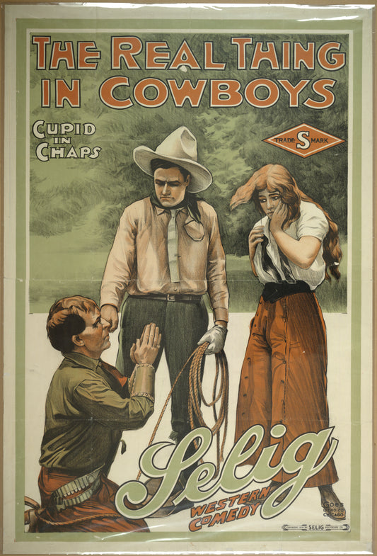 The Real thing in cowboys 1914